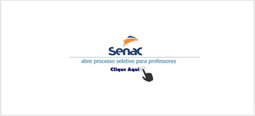 Senac-SP abre processo seletivo para professores